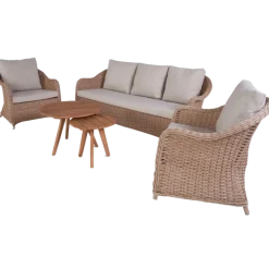 Furreby sofasæt 2 stole/1 sofa natur