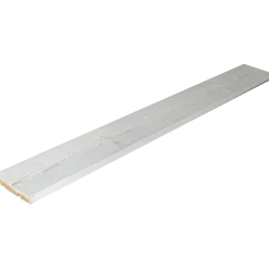 Gavlbrædder gran 25x150 mm x 5,1 M hvidmalet