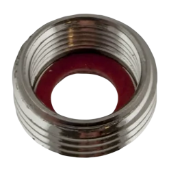 Gevindring 3/8"x1/2" krom
