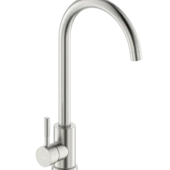 Geyser Alpha køkkenarmatur rustfrit stål børstet