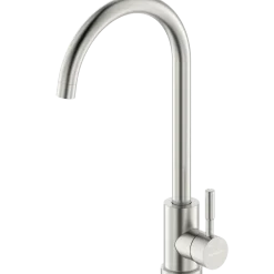 Geyser Alpha køkkenarmatur rustfrit stål børstet