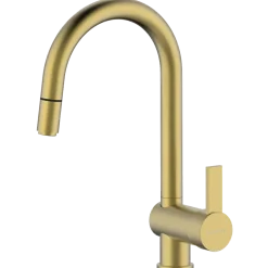 GEYSER® Max Flex køkkenarmatur mat guld