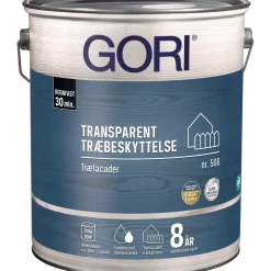 GORI 506 transparent træbeskyttelse ibenholt 5 L