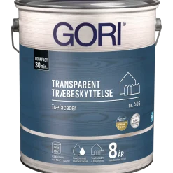 GORI 502 transparent træbeskyttelse nød 5 L