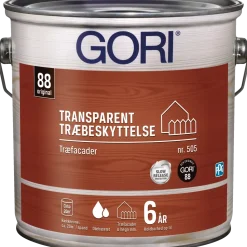 GORI 505 transparent træbeskyttelse nød 2,5 L