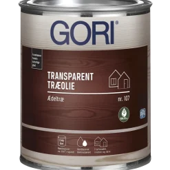 GORI 107 transparent træolie til ædeltræ 0,75 L