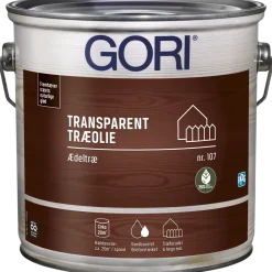GORI 107 transparent træolie til ædeltræ 0,75 L