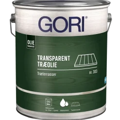 GORI 303 transparent træolie træterrasser nyatoh 5 L