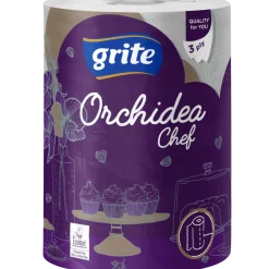 Grite orchidea chef 3-lags køkkenrulle 22,4 cm x 41,4 m