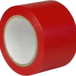 Gulvmarkeringstape 50 mm x 33 m rød