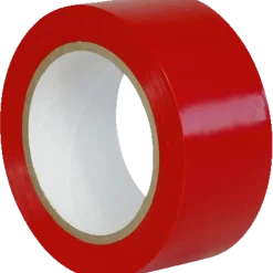 Gulvmarkeringstape 50 mm x 33 m rød