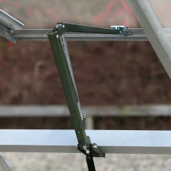 Halls Magnum 128 drivhus med hærdet glas, inkl. sokkel 9,9 m²