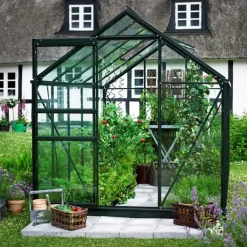 Halls Popular 106 6,2 m² grøn 3 mm hærdet glas