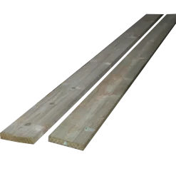 Hegnsbrædder gran trykimprægneret 16 x 100 mm x 1,8M
