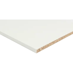 Hobbyplade hvid melamin 18x2500x200 mm