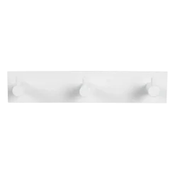 Home>it knagerække m/3 knager 200x40 mm hvid