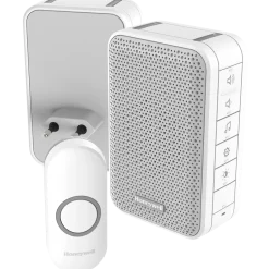Honeywell hjem og have 2 dørklokker hvid
