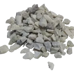 Hvide granitskærver 8/11 mm BigBag á 1000 kg