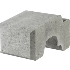 IBF Danblokke, 25x33x17 cm, grå
