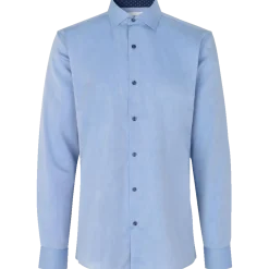 ID Seven Seas Fine Twill Virginia herre skjorte lys blå str. XL