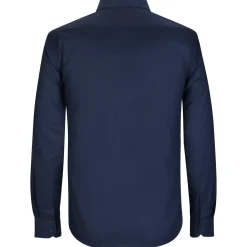 ID Seven Seas Fine Twill modern fit skjorte herre navy str. XL