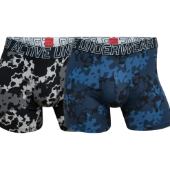 JBS proactive 2-pak tights str. M grå/blå meleret