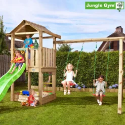 Jungle Gym House legetårn m/swingmodul