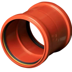 Kaczmarek dobbeltmuffe Ø110 mm L 124 mm