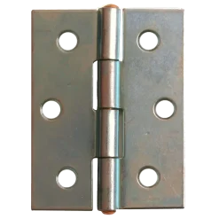Kanthængsel 50 mm rustfrit stål