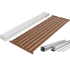 Kirkedal Alu Design Panel 635x1800 mm hardwood forlængersæt