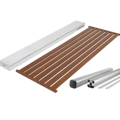 Kirkedal Alu Design Panel 635x1800 mm hardwood forlængersæt