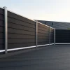 Kirkedal aluminium komposithegn forlængersæt K2 (dobbeltklink) Sort/Alu