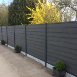 Kirkedal aluminium komposithegn forlængersæt K2 (dobbeltklink) Sort/Sort