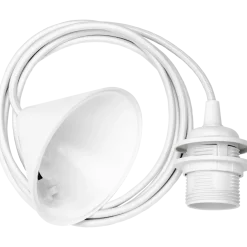 Lampeophæng t/EOS lampe 2,1 m hvid