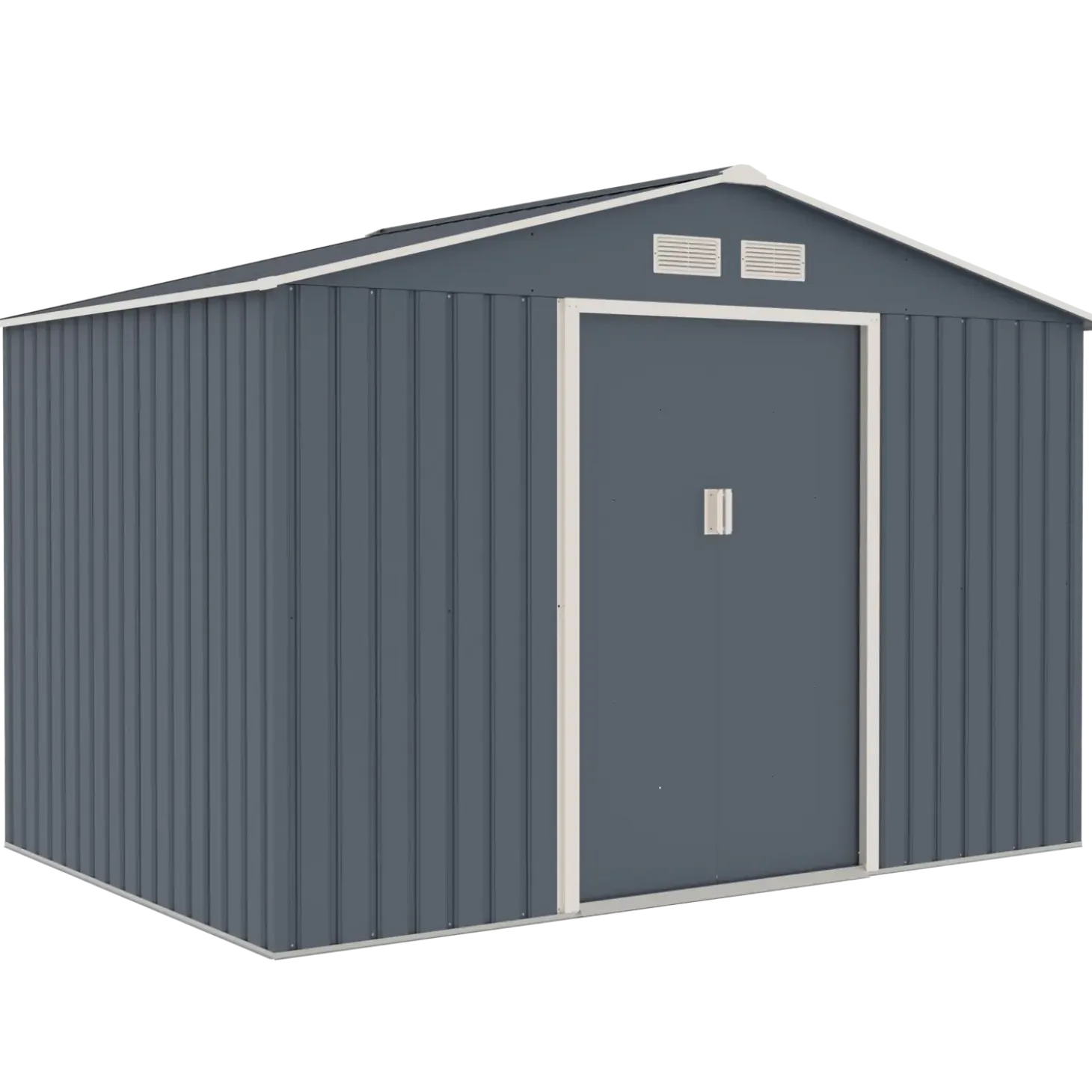 Lasse redskabsskur med dobbeltdør, 5,3 m²