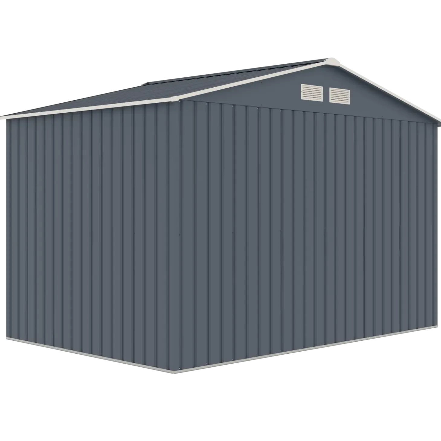 Lasse redskabsskur med dobbeltdør, 5,3 m²