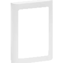 LK Fuga soft design ramme 1 1/2 modul hvid