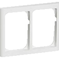 LK Fuga softline 63 ramme 2x1 1/2 modul hvid