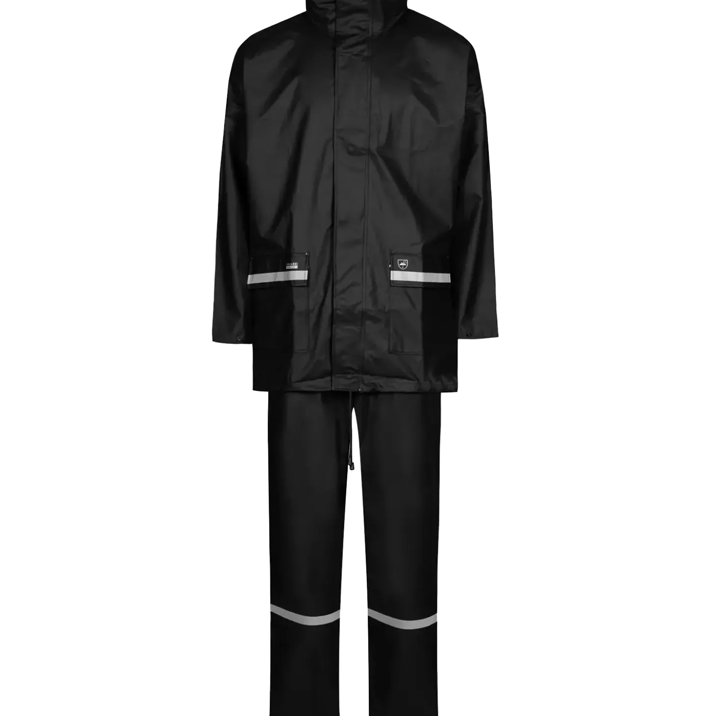 Lyngsøe microflex pu regnsæt sort str. 2XL