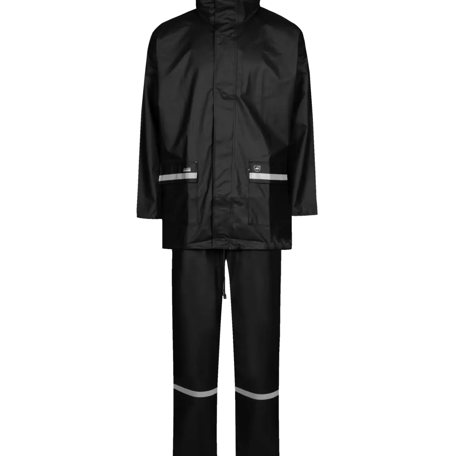 Lyngsøe microflex pu regnsæt sort str. 2XL