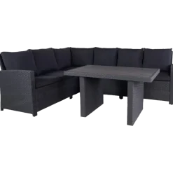 Lyngvig sofasæt m. bord sort
