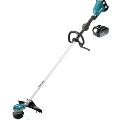 Makita DUR368LPT2 18V græstrimmer 2x5.0 Ah batteri og lader