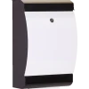 ME|FA  postkasse Penguin (303) sort/hvid