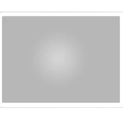 Mikelo R01 LED spejl hvid ramme 60X80CM