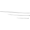 Millarco kabelstrips ass. 300 stk sort