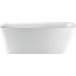 Milobad badekar 78x60x170 cm hvid akryl