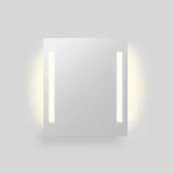 Milobad C23 spejl m/LED 70x60 cm