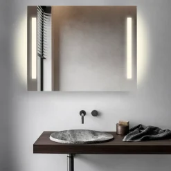 Milobad C23 spejl m/LED 70x90 cm