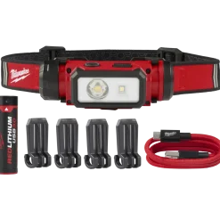 Milwaukee  L4HL-301 genopladelig USB-pandelygte