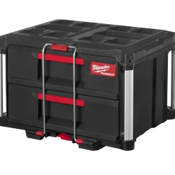 Milwaukee packout kuffert med 2 skuffer
